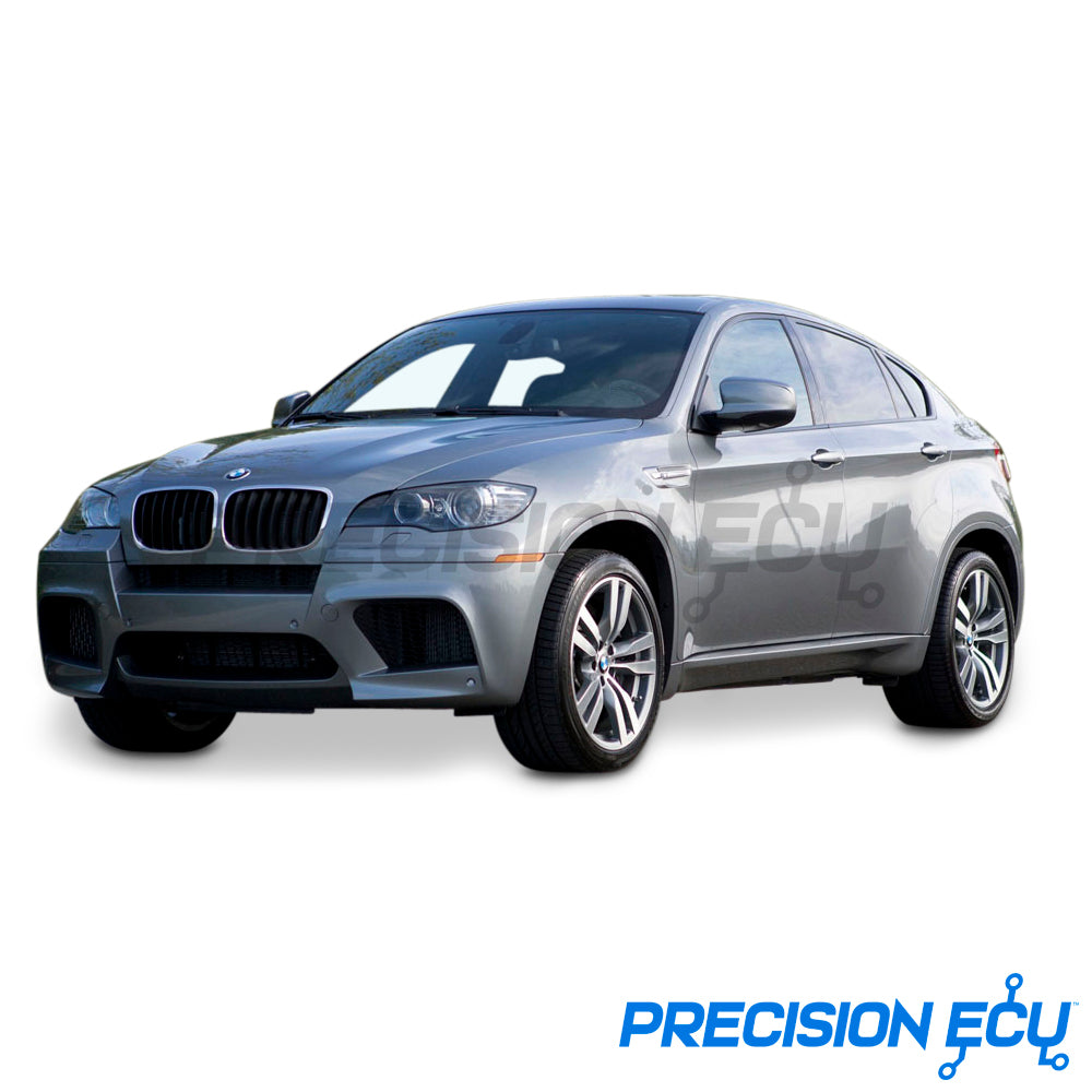 BMW X6 First Generation E71, Car Driving in City with Motion Blur