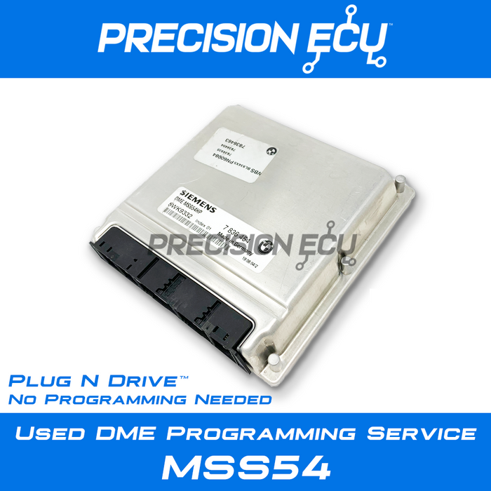 bmw dme computer repair mss54 mss54hp s54 m3