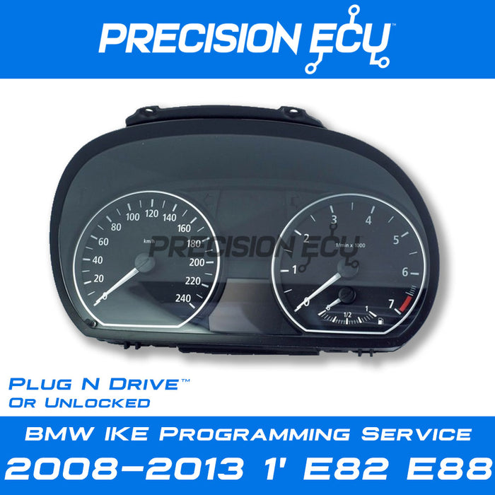 Fits BMW 1 Series E81 E82 E87 E88 SMD LED Speedometer/Mileage conversion  kit
