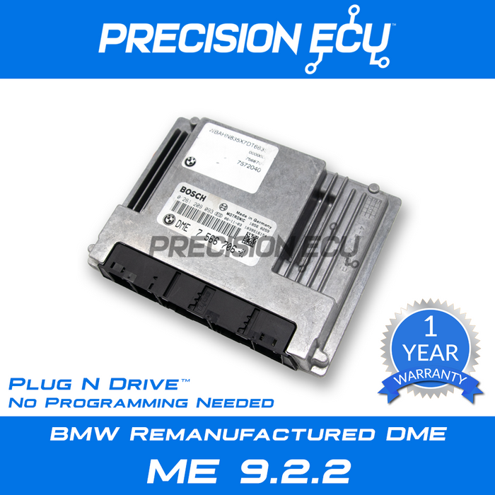 2005-2006 BMW X5 ME9.2 4.4L (E53) — ECU RMFD / N62 / Precision Plug DME / n\' Drive
