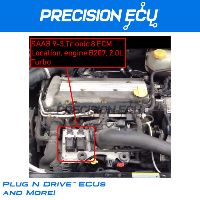 1.8L, 2.0L SAAB Turbo, 8 ECU Precision , (9440) B207, — / 9-3 Trionic 2002-2011 B20 93